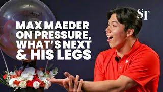 Q&A with Max Maeder: On pressure, what's changed, what’s next... and his legs