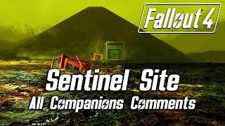 Fallout 4 - Sentinel Site - All Companions Comments (Exterior & Interior)