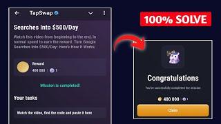 Searches Into $500/Day | Tapswap Code | Turn Google Searches Into $500/Day: Here’s How It Works