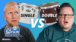 Single vs. Double Headed Toms - What is the Ultimate Drum Sound? | The Drum Department  (Ep.37)