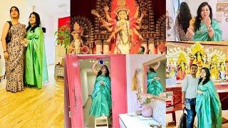 Durga Pujo 1st Dhamakedar Look Hum Dono Ka , Mumbai Durga Puja Celebration 2024