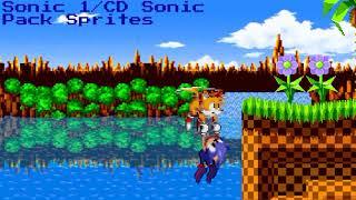 Sonic 1/CD Sonic Pack Sprites