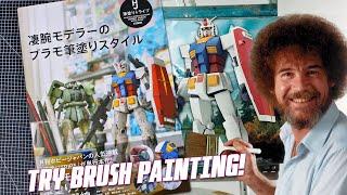 Skilled Modeler Plamo Brush Painting Style - Japan Extra Mook Review!