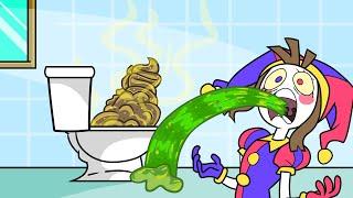 Trouble in Toilet Pomni x Jax's Dinner Date Disasters The Amazing Digital Circus