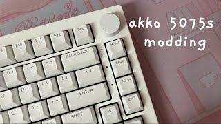 akko 5075s specs & modding | stock & mod sound tests | boba u4t sound test 