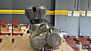 Royal Enfield classic 500 engine dismantling #royalenfield #engine