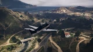 GTA V: Air Crash Animation & Recreation | Colgan Air Flight 9446