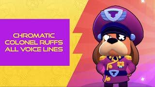 COLONEL RUFFS ALL VOICE Lines!!  #StarrForce