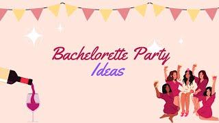 Bachelorette Party Ideas For Bride | Bridal Shower Ideas at Home