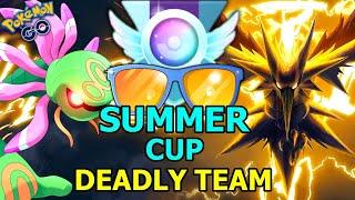 This Summer Cup Team is SHOCKINGLY Good! | Legend Rank Pokémon Go Battle League PVP