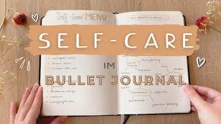 BULLET JOURNAL SELF CARE SEITEN: 6 Bullet Journal Seiten Ideen für mehr Selbstliebe & Entspannung