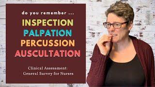 Inspection Palpation Percussion Auscultation for Nursing