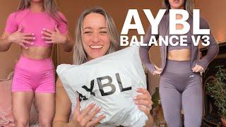 AYBL BALANCE V3 Try on haul and first impressions. My review on the new gymwear pieces.