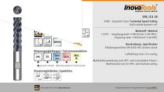 595.121.10 – VHM – Dynamik Fräser Trochoidal Speed Cutting