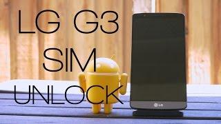 How To SIM Carrier Unlock LG G3  - unlockthatphone.com