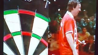 1986 Darts  Jocky wilson and Alan evans having a laugh