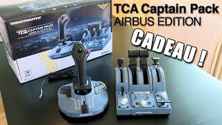 [FR] UNBOXING et TEST du Thrustmaster TCA Captain Pack Airbus Edition. Quadrant et Sidestick Airbus