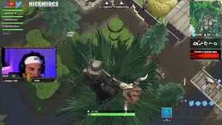 Nickmercs Lands On A Tree In Tilted Town