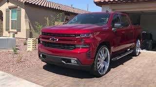 2021 CHEVY SILVERADO RST ON 28s