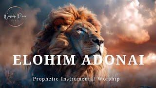 Prophetic Warfare Instrumental Worship/ELOHIM ADONAI/Background Prayer Music