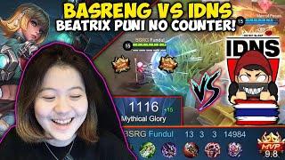 KETEMU IDNS TIM STRONG PADA MASANYA! Ada Yang Bisa Lawan Beatrix Funi?! - Mobile Legends Indonesia