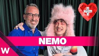  Nemo (Switzerland Eurovision winner 2024) INTERVIEW in Zürich