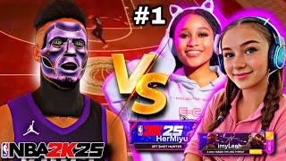 #1 Female Duo On CURRENT GEN so I Pulled Up On My 6’10 NBA 2K25…