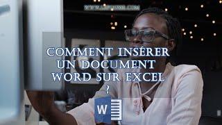 Comment insérer ou ouvrir un document Word sur Excel [LePousse.com]