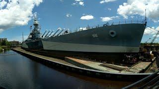 USS North Carolina - The USN's first fast battleship