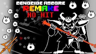 [NO HIT] UnderTale: Genocide Asgore Remake (Normal mode)