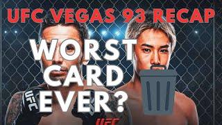 UFC Vegas 93 Recap Tatsuro Taira vs Alex Perez Full Card Reaction & Breakdown!