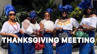 THANKSGIVING MEETING ||Madam Gold || Vivian Metchie |Padita Agu| Madam Theresa || Tracy || Jessica