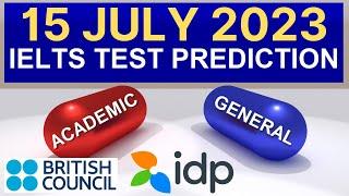 15th July 2023 IELTS Test Prediction By Asad Yaqub