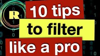 10 data filtering tips using R programming. Use the tidyverse to filter and subset your data.