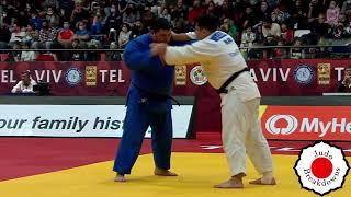 Judo Mens - Joao Cesarino vs. Yerassyl Kazhibayev - O100 Grand Slam Tel Aviv 2022
