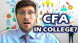 Should You Take the CFA Exams In College?