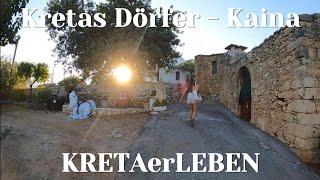 Kretas Dörfer - Kaina (mit toller Begegnung )