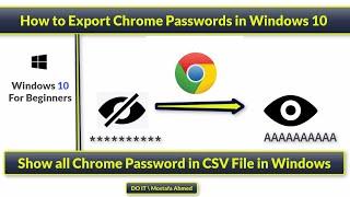 How to Export Saved Passwords in Google Chrome in CSV File