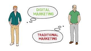 Digital Marketing vs Traditional Marketing | digiBigs