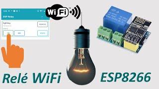 Control Inalámbrico de Bombilla Modulo Relé Wifi ESP8266 01/01S ESP RELAY