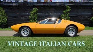 23 Minutes of Vintage & Classic Italian Cars Accelerating