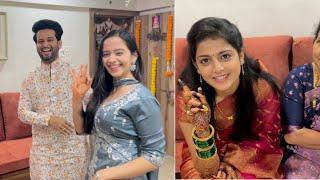 Dr. Ankita cha new song yenar on jigar marathi ️ | Satyanarayan pooja Vlog 2 | aditya satpute