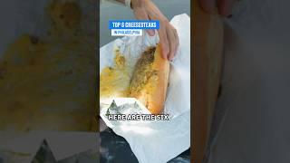 Top 6 Philly Cheesesteaks #shorts #cheesesteak #philly