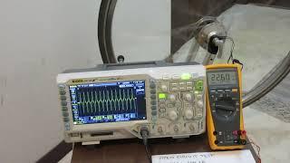 Mvi 1775a Schmidt SON28 bike dynamo Open Circuit Test - measuring  frequency