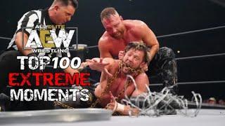 AEW TOP 100 EXTREME MOMENTS