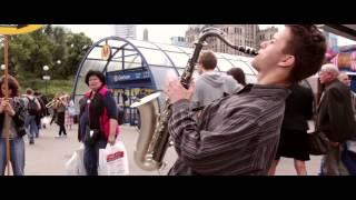 JAZZ IT Flash Mob in Warsaw/muppet show theme (live)