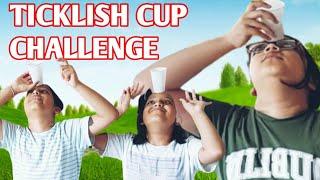 Funny ticklish cup challenge - who will win ( tickle challenge )