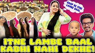 Itne Lambe Baal Kabhi Nahi Dekhe!!| Bharti Singh | Haarsh Limbachiyaa | Golla