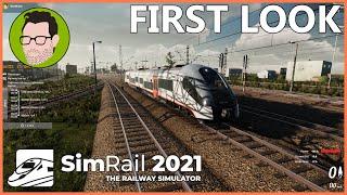 NEW TRAIN SIM FIRST LOOK : SimRail 2021