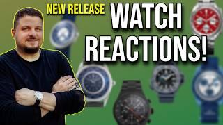I React to New Watch Releases from Swatch, Bulova, Porsche Design, Hodinkee, Fulan Marri and More
